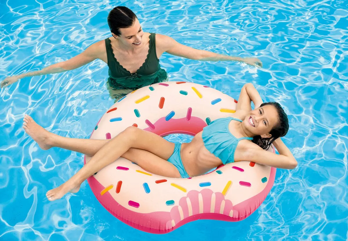 Intex Rainbow Donut Zwemband Ø94cm - Multicolor