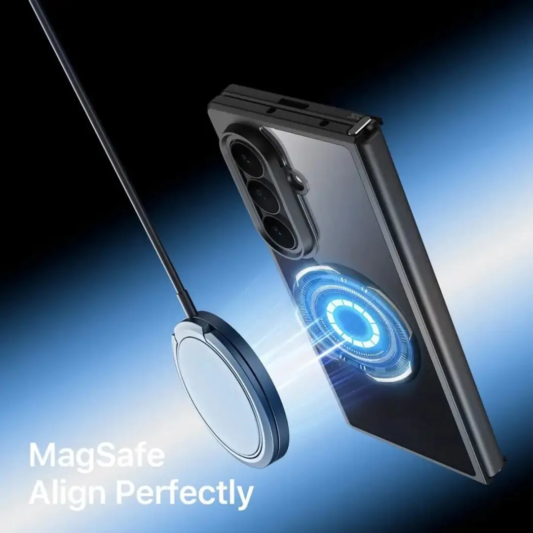 Dux Ducis Aimo Hoesje Samsung Galaxy Z Fold8 - Matte Zwart