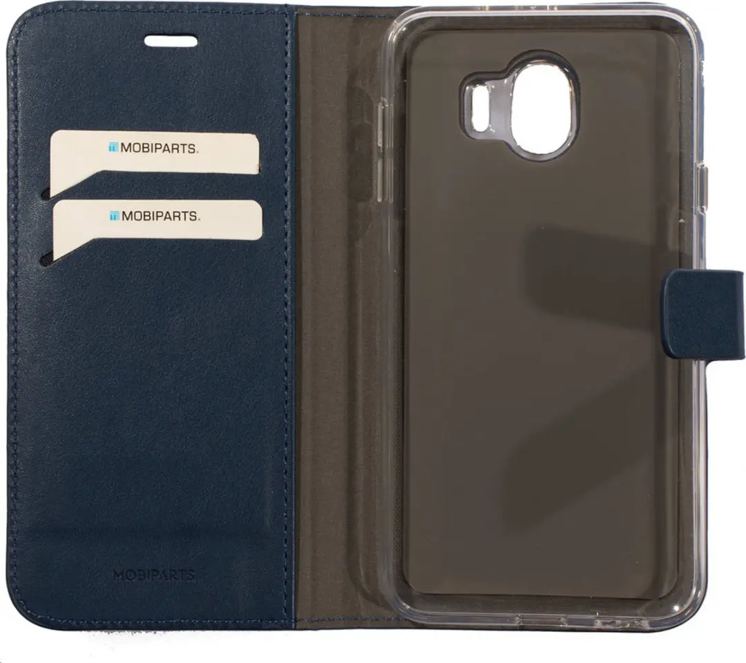 Mobiparts MP-78852 Wallethoes Samsung Galaxy J4 2018 - Blauw