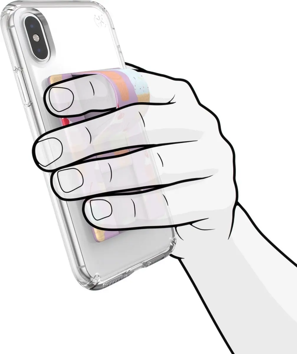 Speck GrabTab Telefoon Grip 122305-7973 - Sundae Fundae