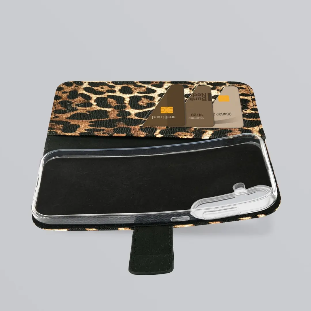 My Style MSFWLT1754 Telefoonhoesje Samsung Galaxy A56 - Wild Leopard