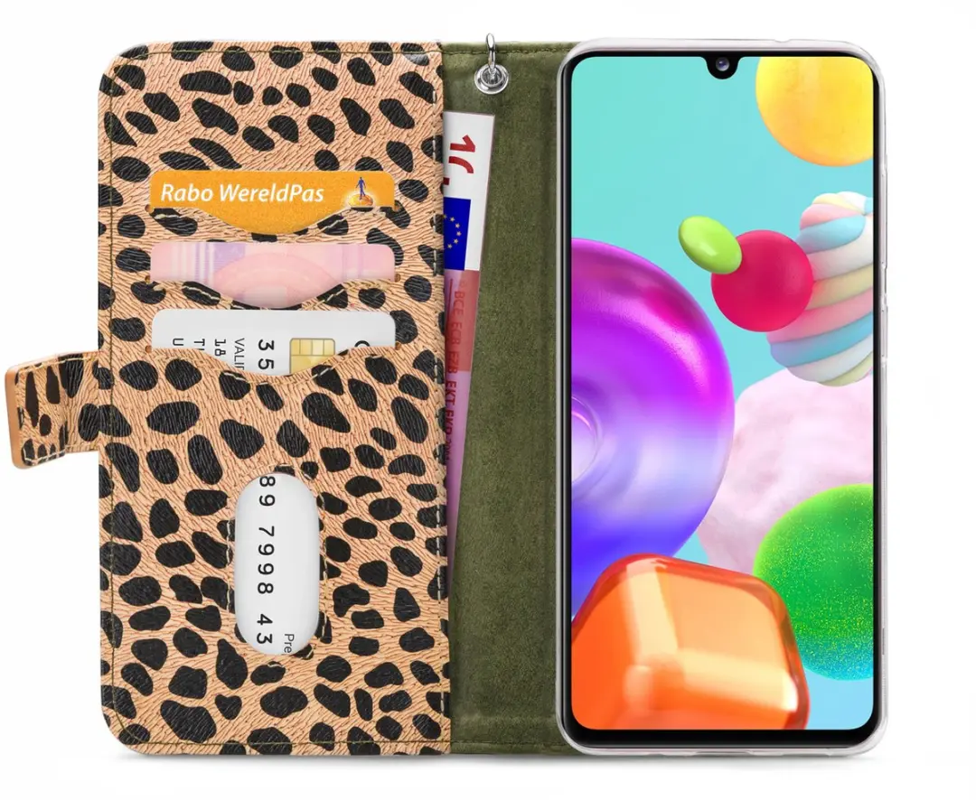 Mobilize Gelly Zipper Case Samsung Galaxy A41 - 4 Stuks - Donker Groen