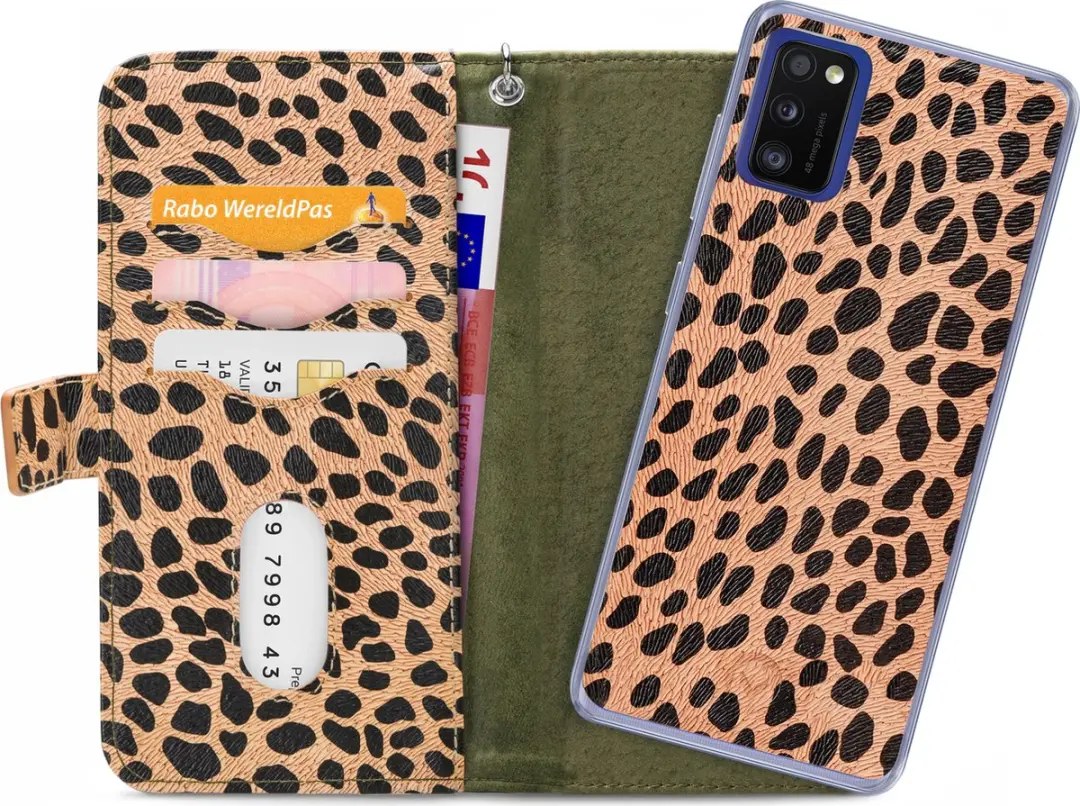 Mobilize Gelly Zipper Case Samsung Galaxy A41 - 4 Stuks - Donker Groen