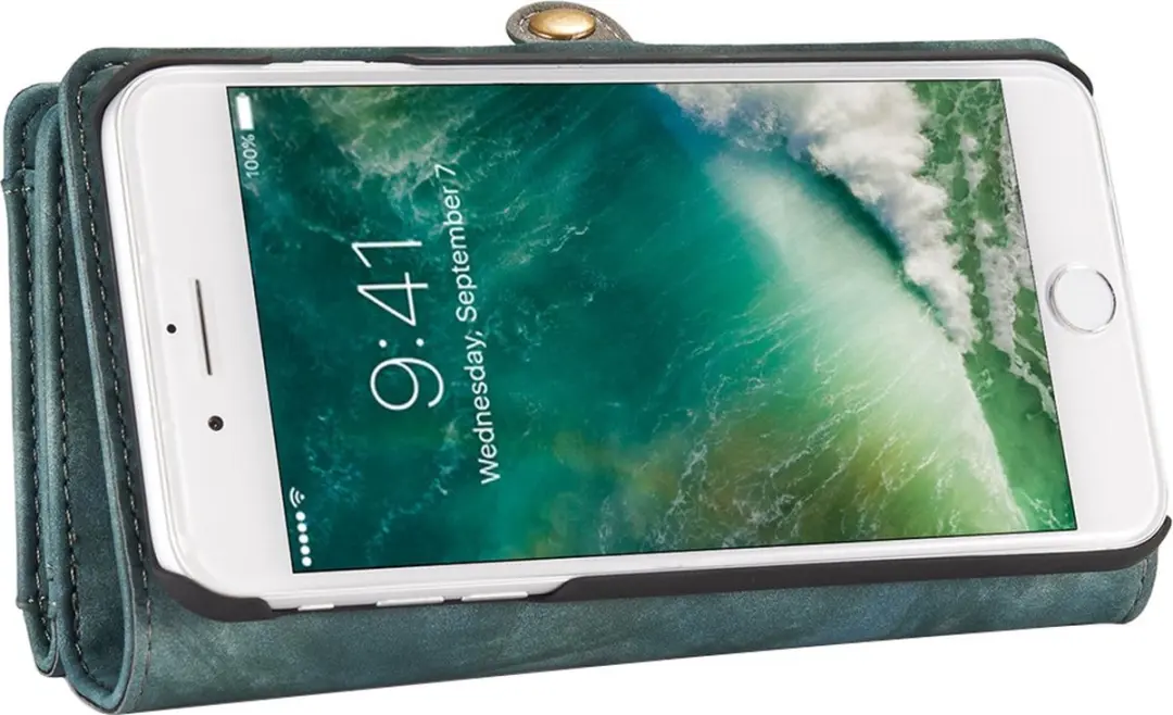 Caseme 008 Telefoonhoesje iPhone 7 Plus - Groen
