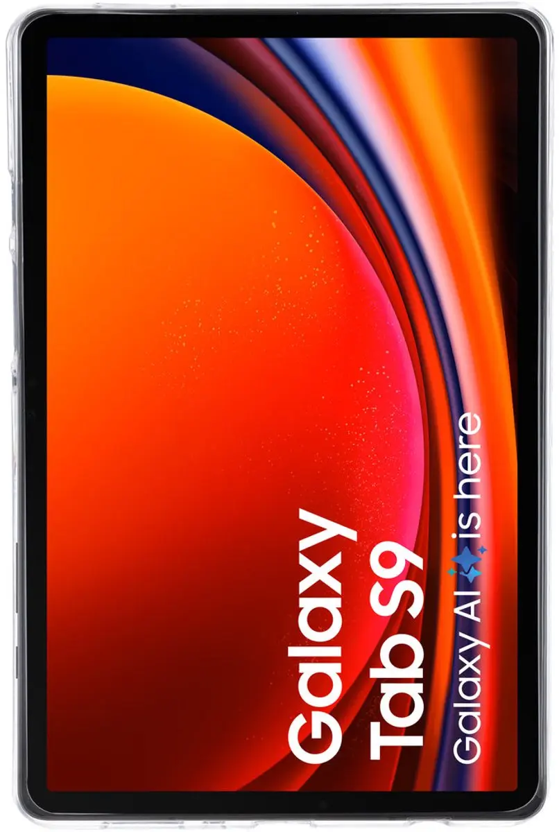 Mobiparts TPU Hoes Samsung Galaxy Tab S9/S10 FE - Transparant