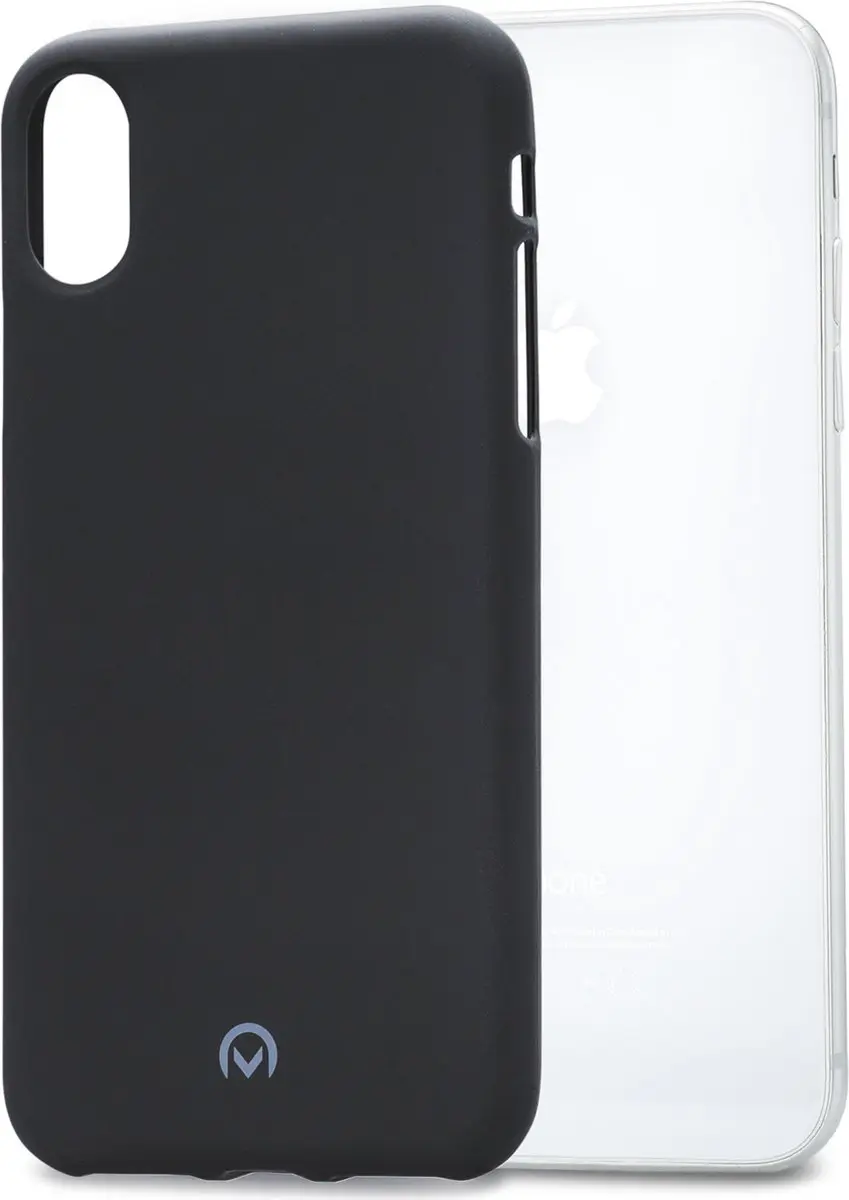 Mobilize iPhone XS TPU Hoesje MOB-RGCMB-IPHX - Zwart