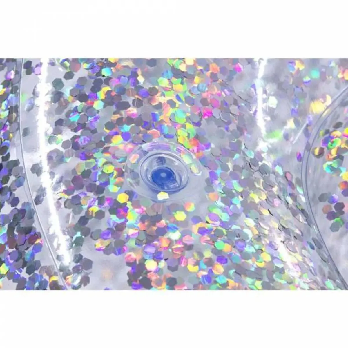 Bestway Glitter Dream Air Opblaasbare Bank - 1 Zitplek - Transparant