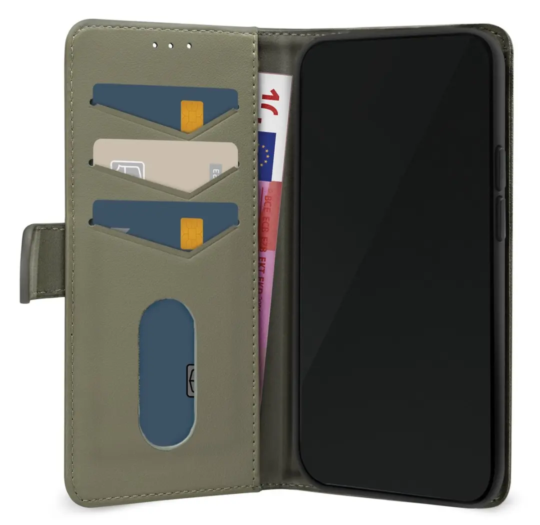 Mobilize Premium Gelly Wallet Bookcase Hoesje Samsung Galaxy A04s - Groen