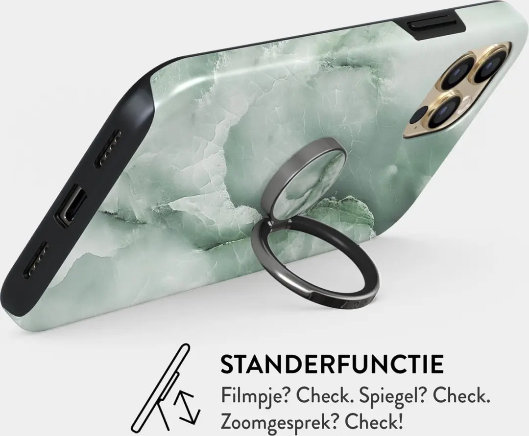 Burga Gunmetal Ringhouder - 360° Draaibaar - Pistachio Cheesecake