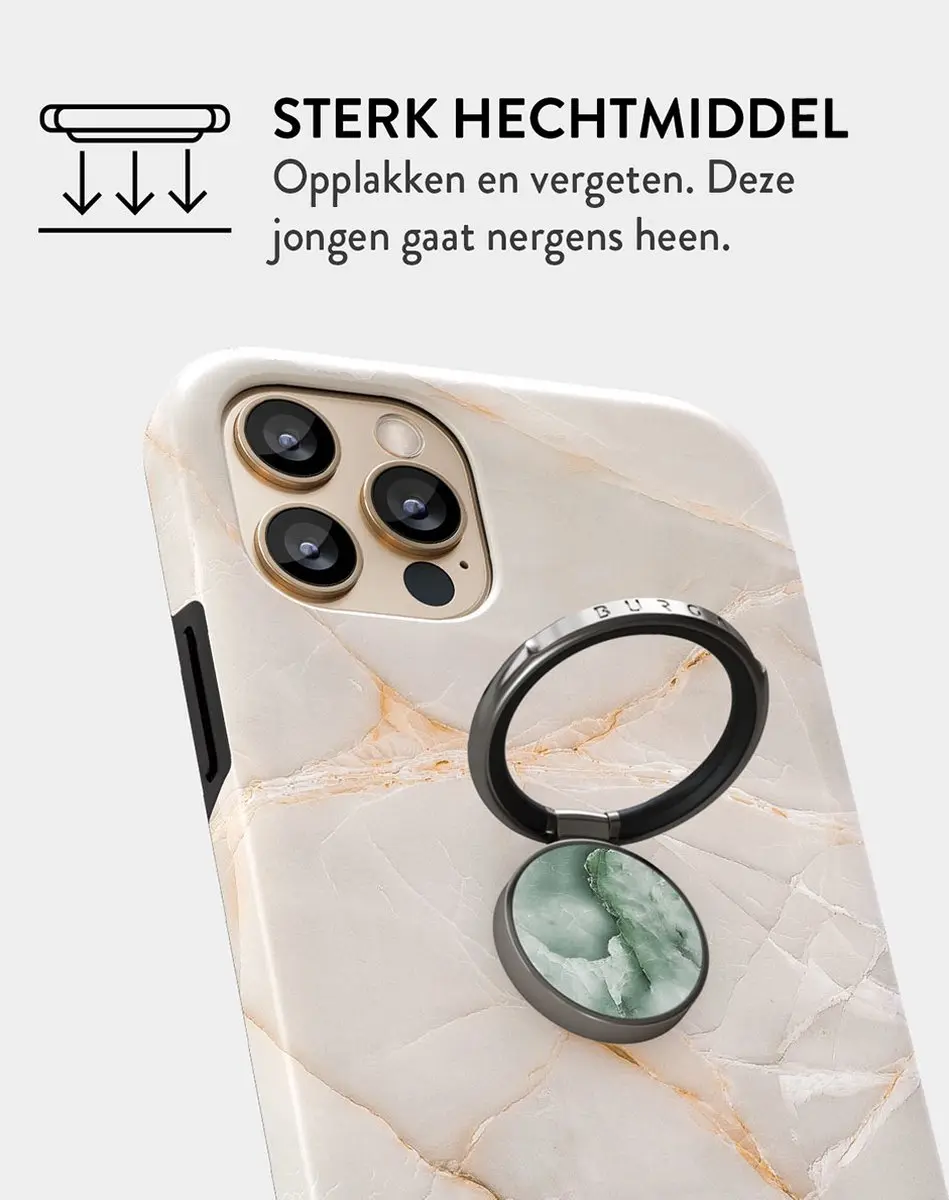 Burga Gunmetal Ringhouder - 360° Draaibaar - Pistachio Cheesecake