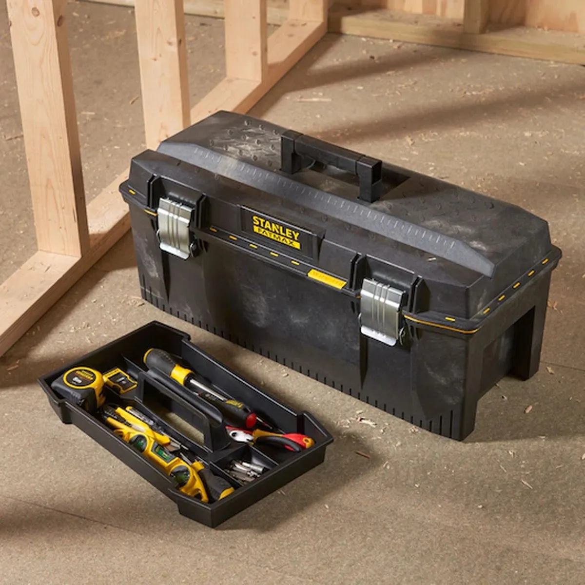Stanley FatMax Gereedschapskoffer 28" - 2-delig - Zwart - afbeelding 6 van 6