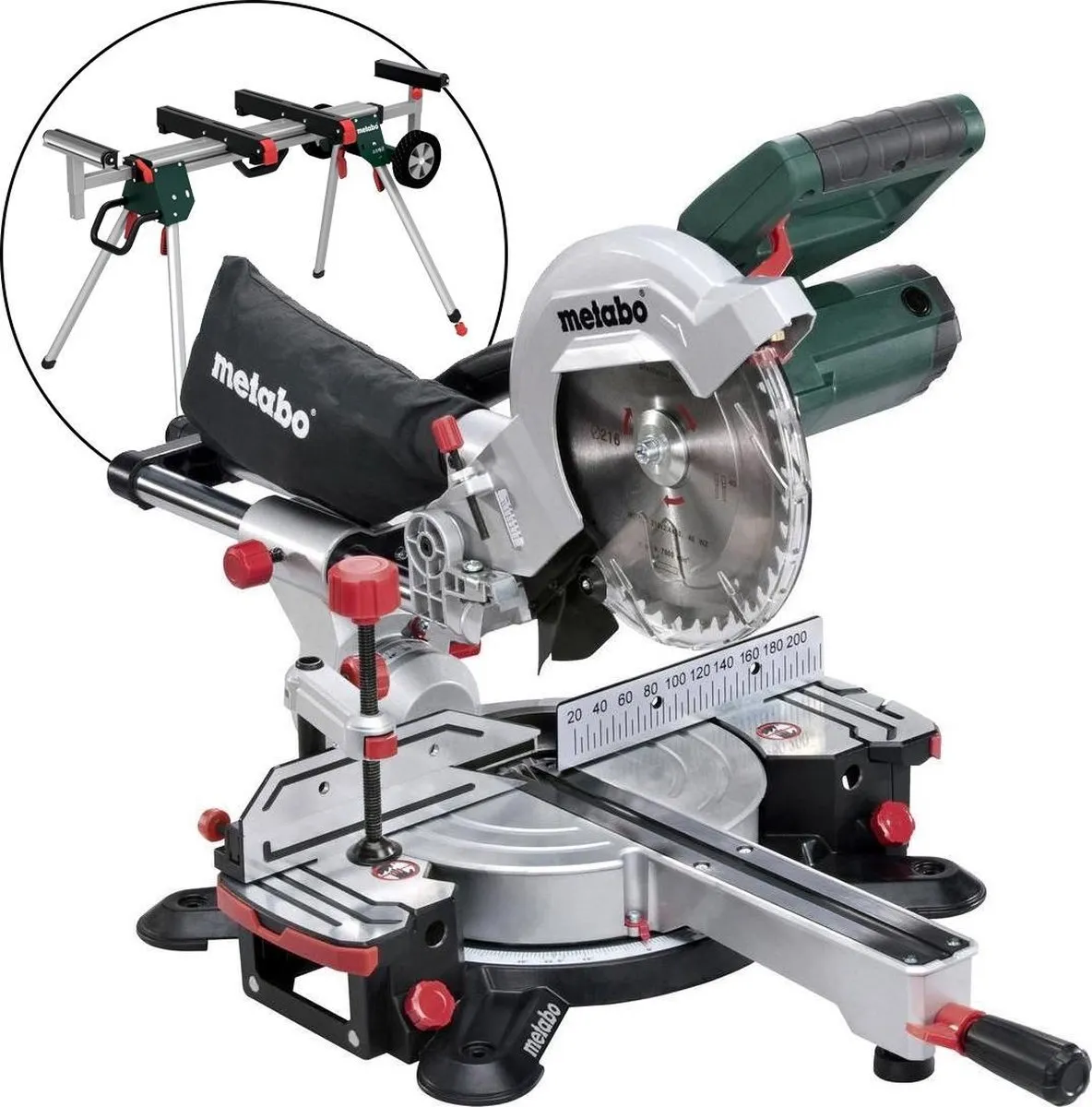 Metabo KGS 216 M Afkortzaag 1500W - 216x30mm