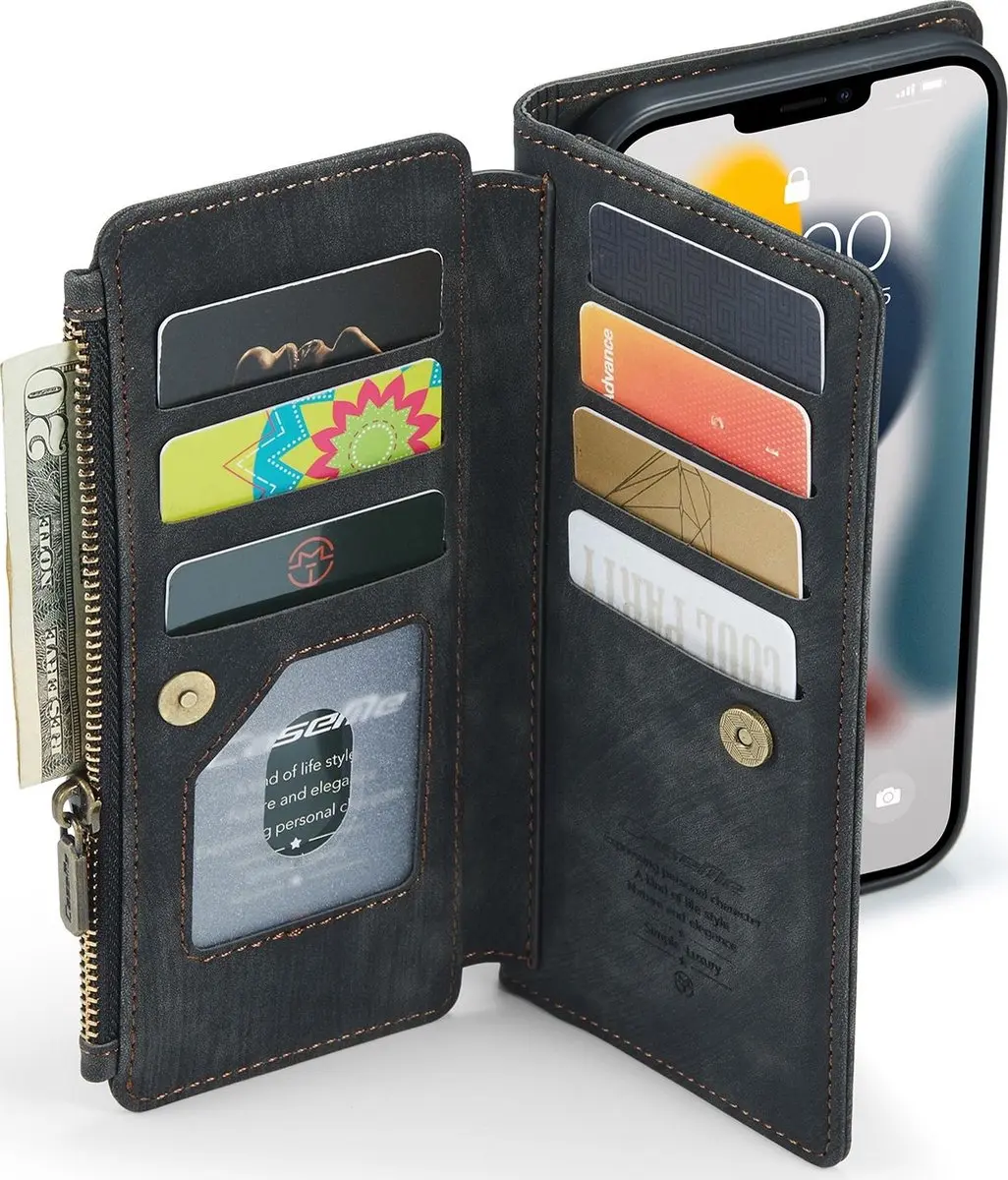 Caseme iPhone SE/5s/5 Billfold Lederen Hoes