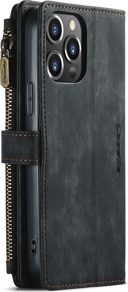 Caseme iPhone SE/5s/5 Billfold Lederen Hoes - 13 Kaartvakken - Bruin