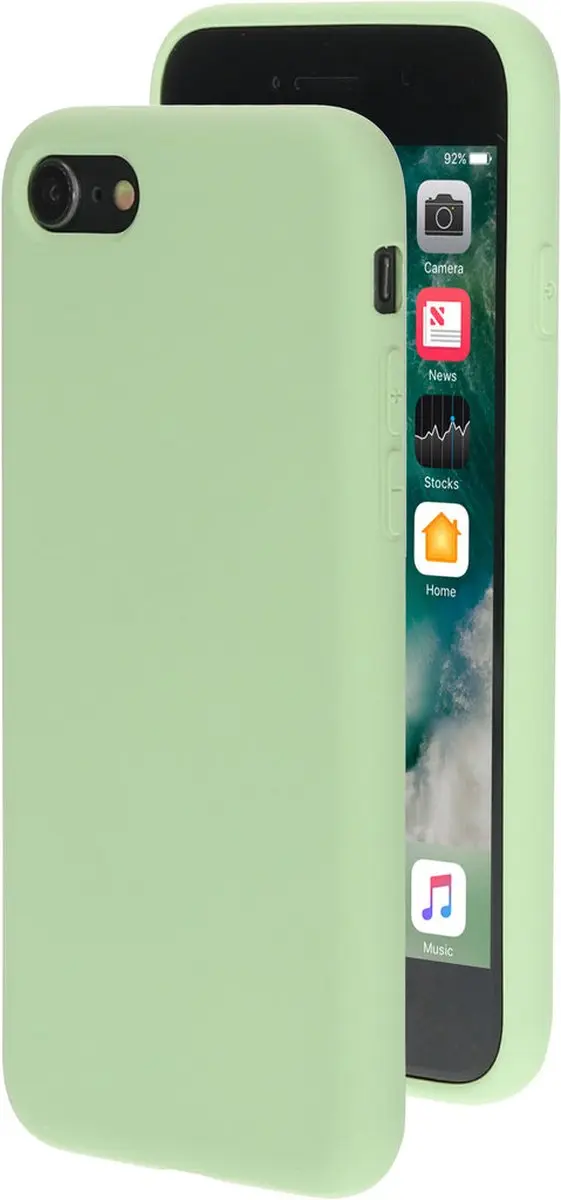 Mobiparts MP-96120 iPhone 8 Hoesje - Pistache Groen