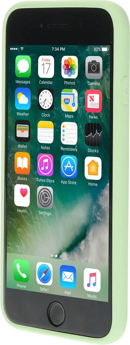 Mobiparts MP-96120 iPhone 8 Hoesje - Pistache Groen