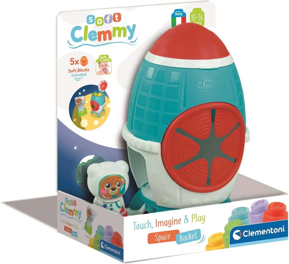 Clementoni Sensoriële Clemmy Raket Educatief Speelgoed