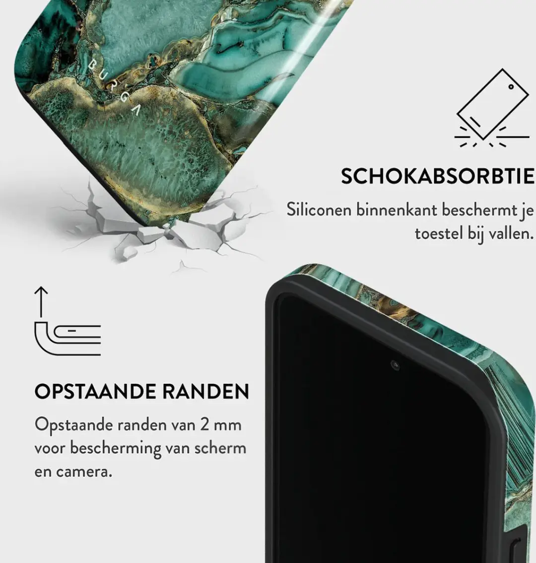 Burga Tough Case iPhone 15 Pro Ubud Jungle - iP15P_TH_TR_04