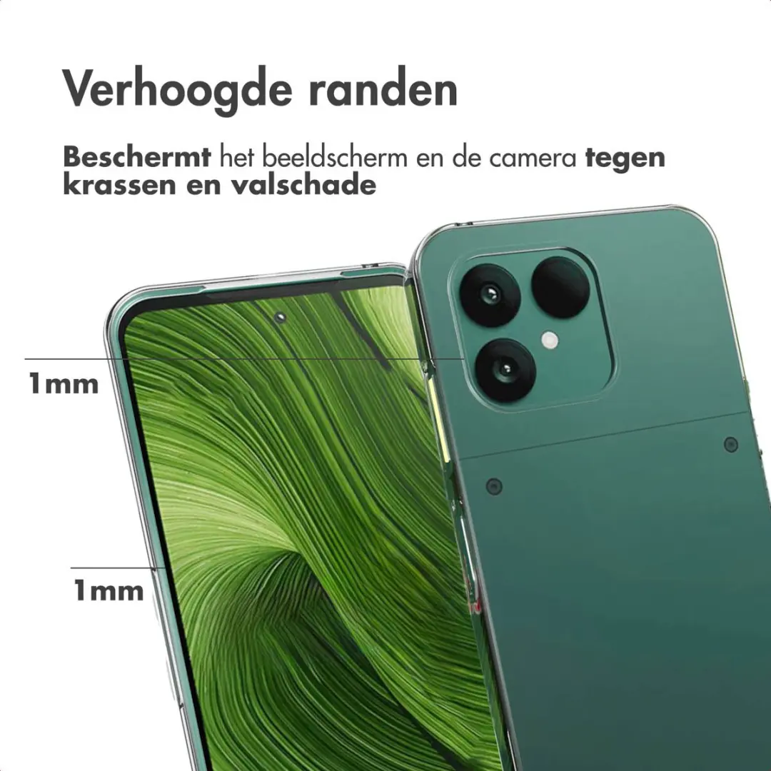 Accezz Hoesje voor Fairphone 6 - Transparant