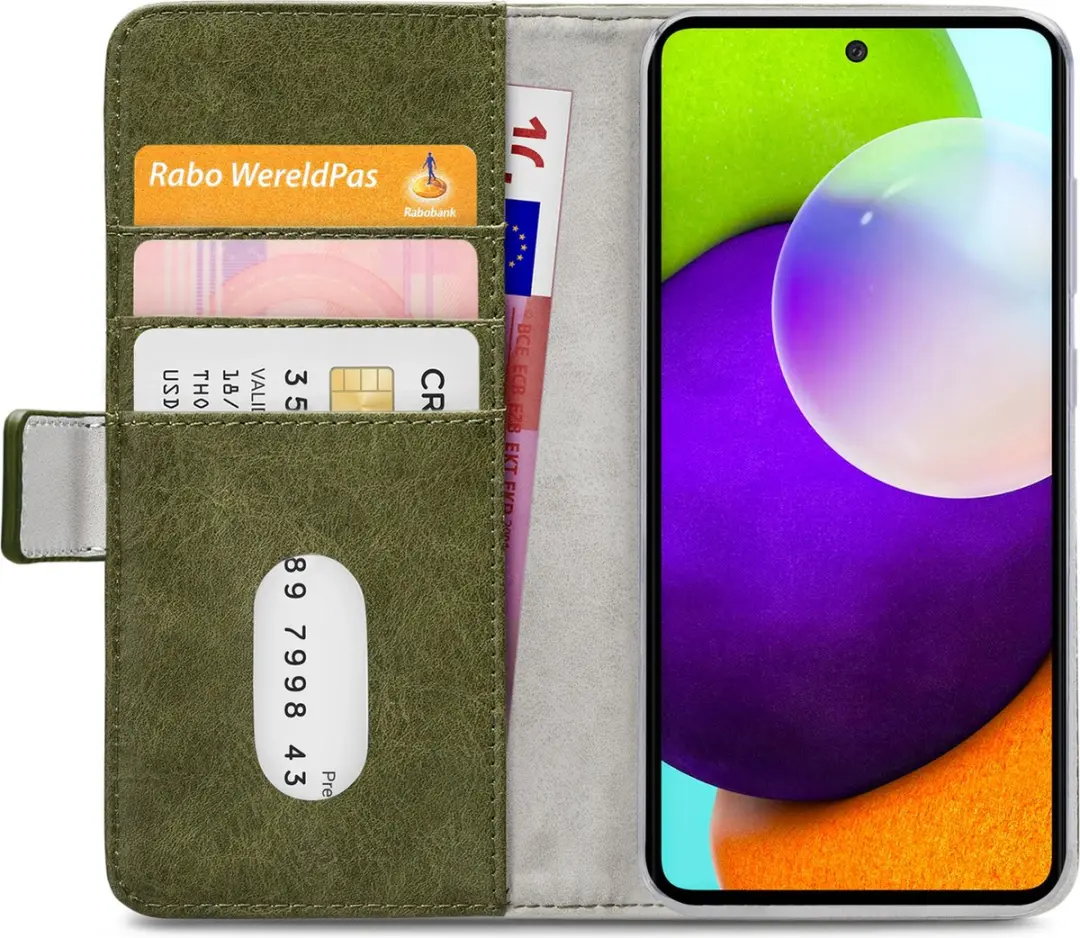 Mobilize Elite Gelly Bookcase Galaxy A52s 5G - Groen