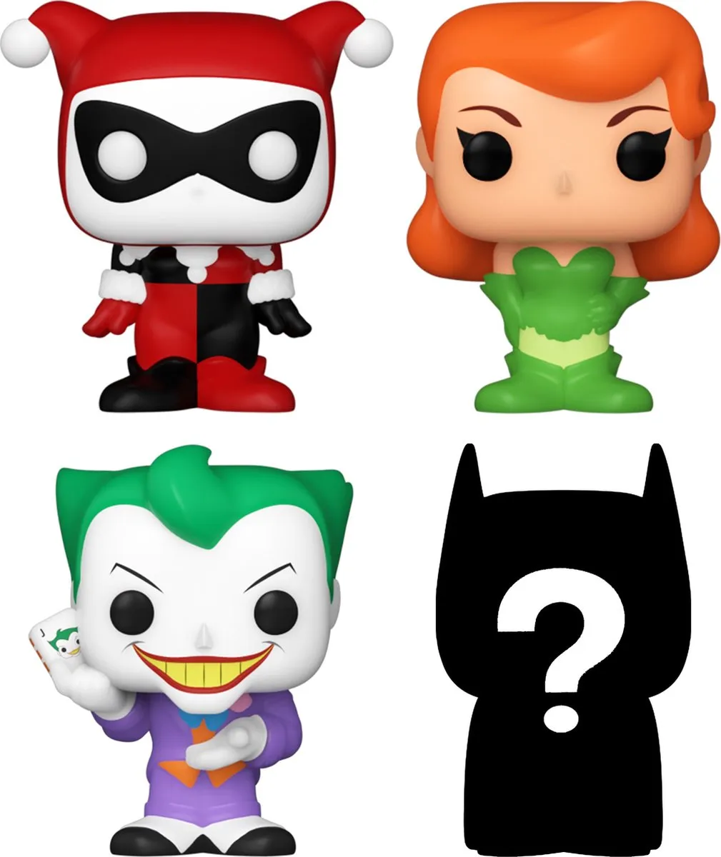 Funko Batman Bitty POP! Harley Quinn 4-Pack
