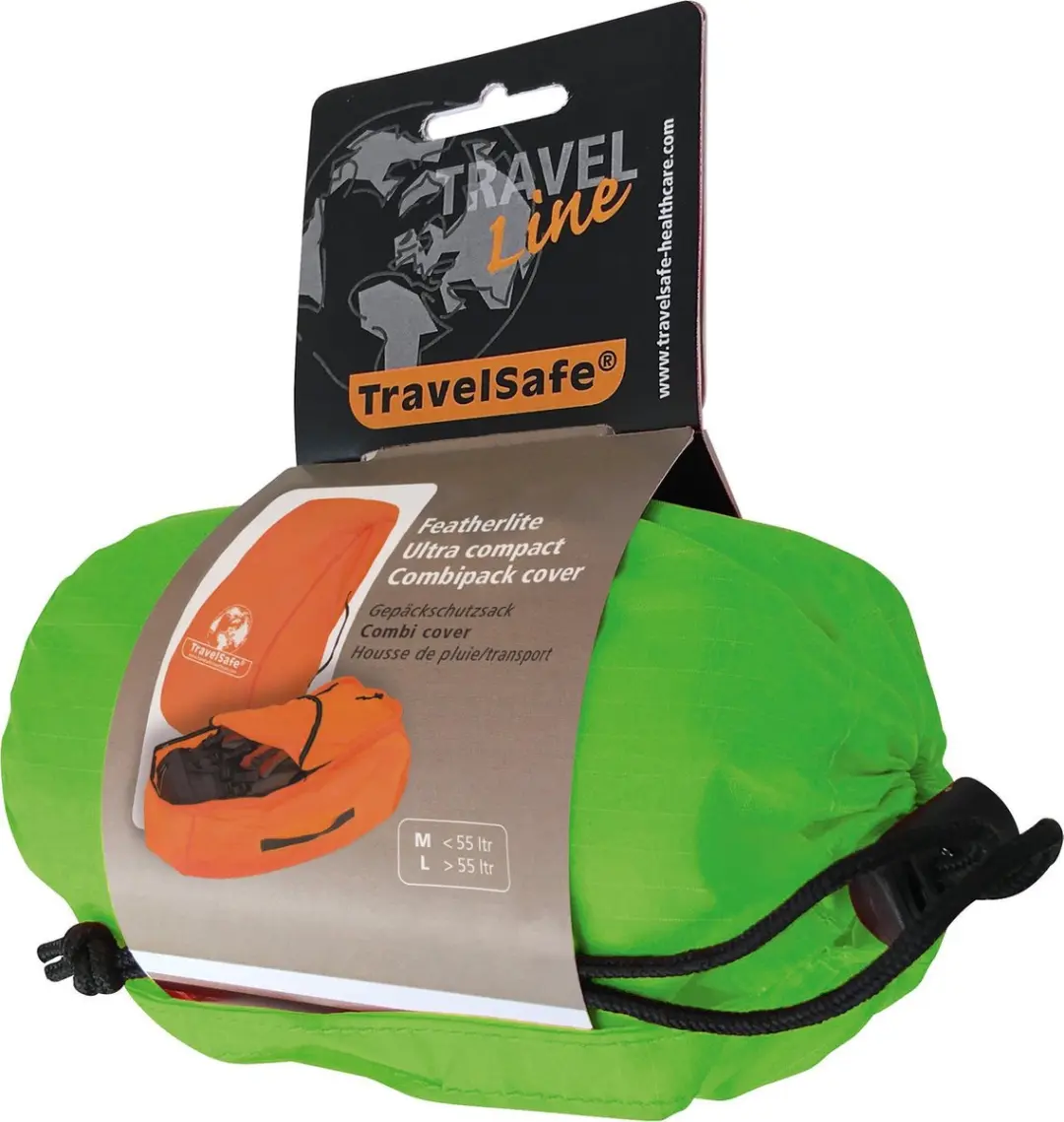 Travelsafe Combipack Cover - Fluo Groen - 85L