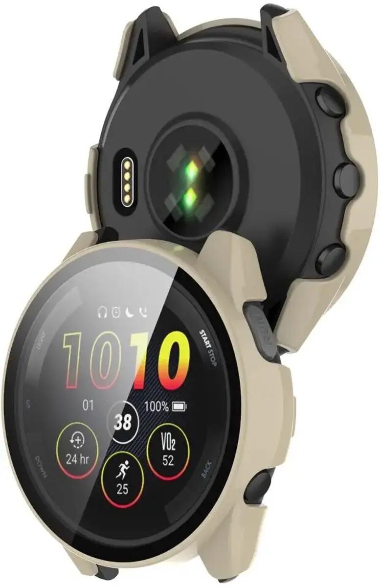 Selected by GSMpunt Garmin Forerunner 165 Hoesje - Beige