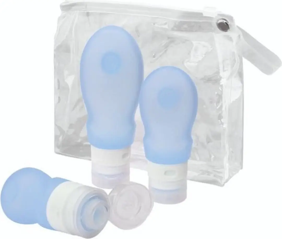 Travelsafe Squeeze Bottle Set TS0402.3600 - 3x Siliconen Flesjes 89/60/37ml