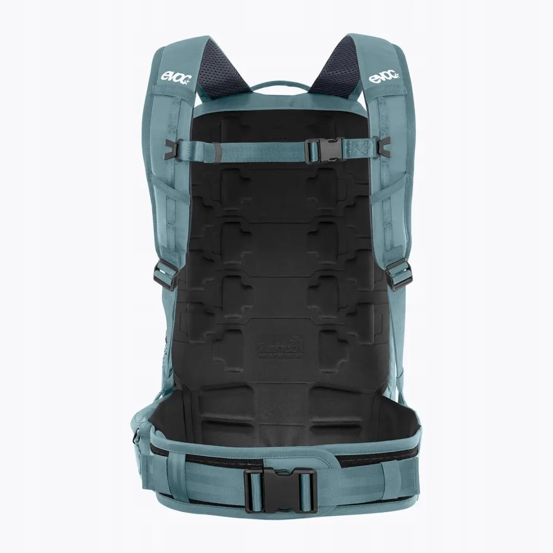 EVOC Commute Pro 22L Fietsrugzak - Steel Grijs