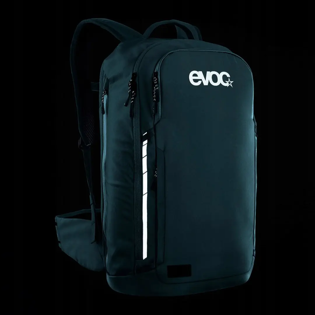EVOC Commute Pro 22L Fietsrugzak - Steel Grijs