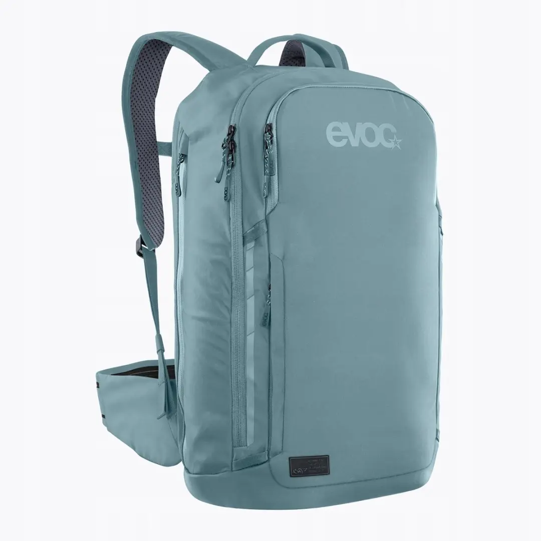 EVOC Commute Pro 22L Fietsrugzak - Steel Grijs
