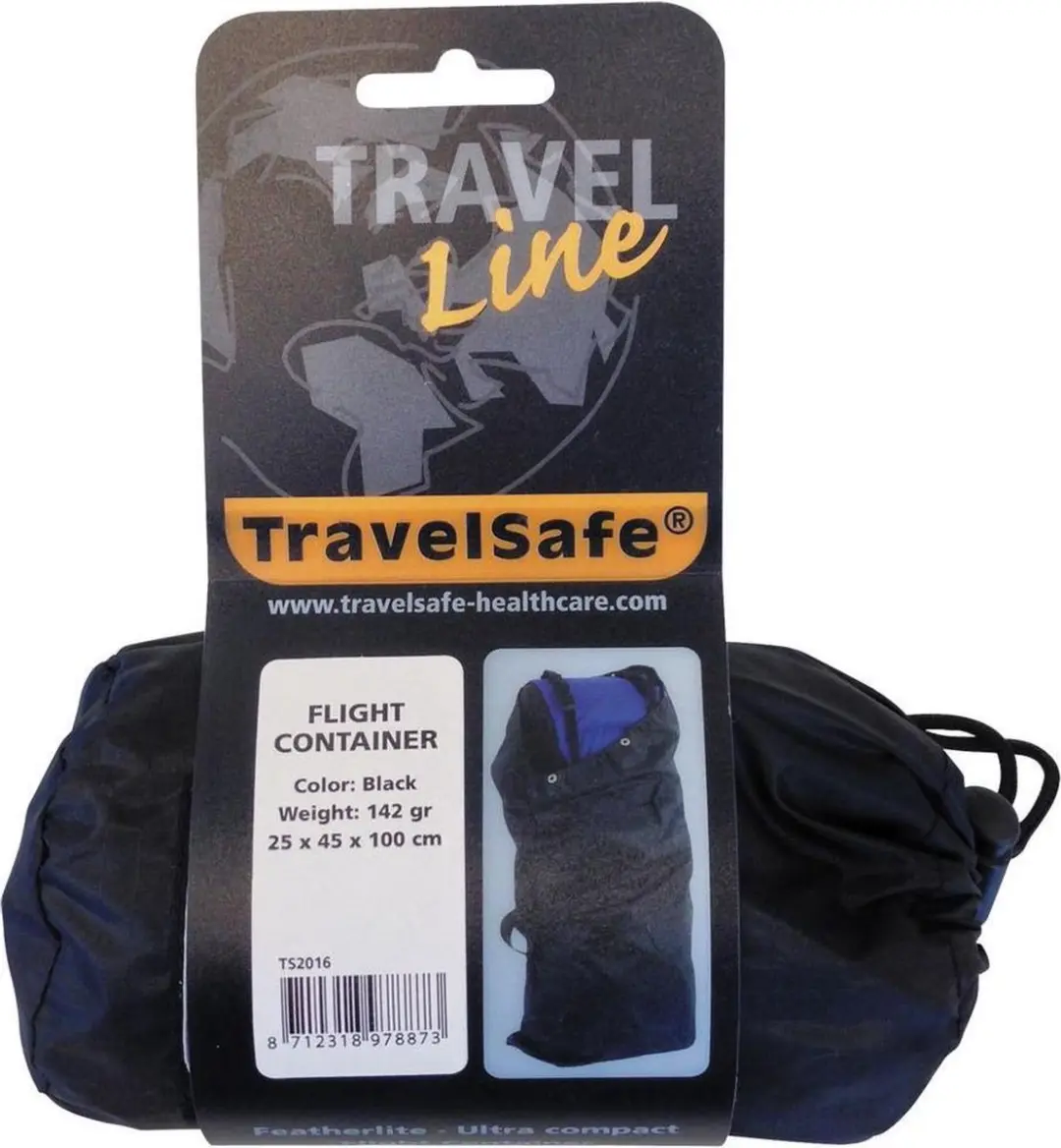 Travelsafe Regenhoes 85L - Zwart