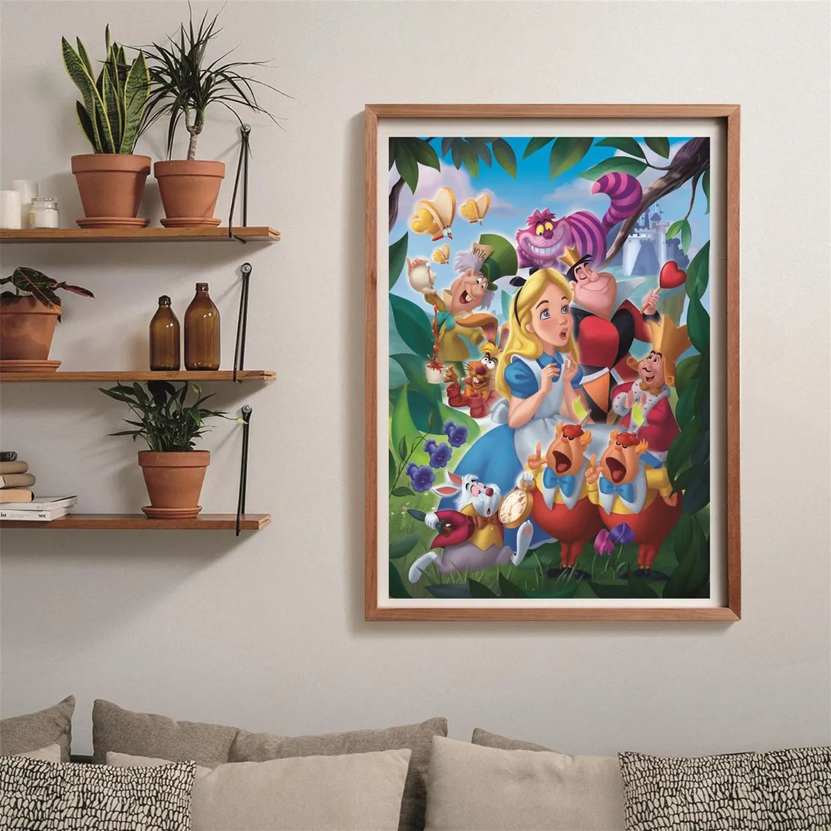 Clementoni Disney Alice in Wonderland Puzzel 1000 Stukjes - Multicolor