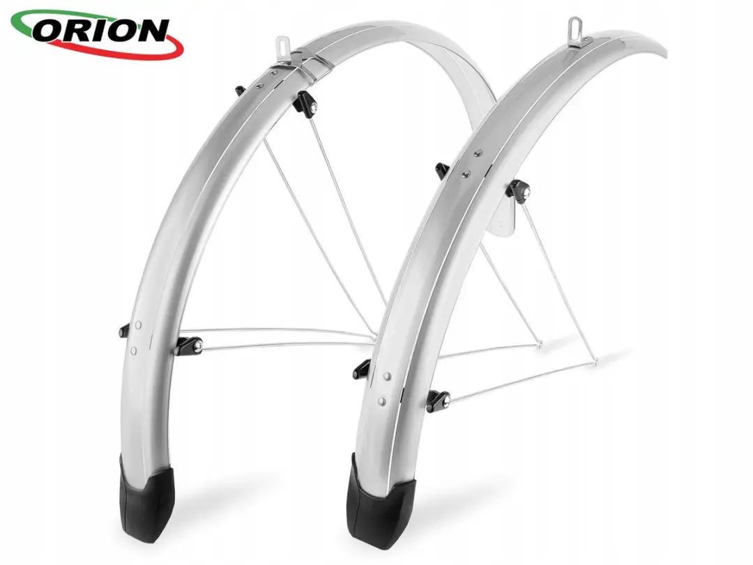Orion Fietsspatbord Set 26 inch - 58mm - Zilver