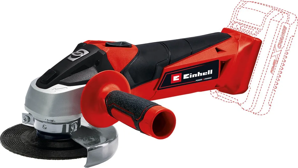 Einhell TC-AG 18/115 Li Solo Accu Haakse Slijper - 18V - Ø115mm