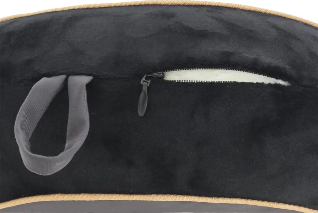 Travelsafe Nekkussen De Luxe Memory Foam - Grijs Bruin