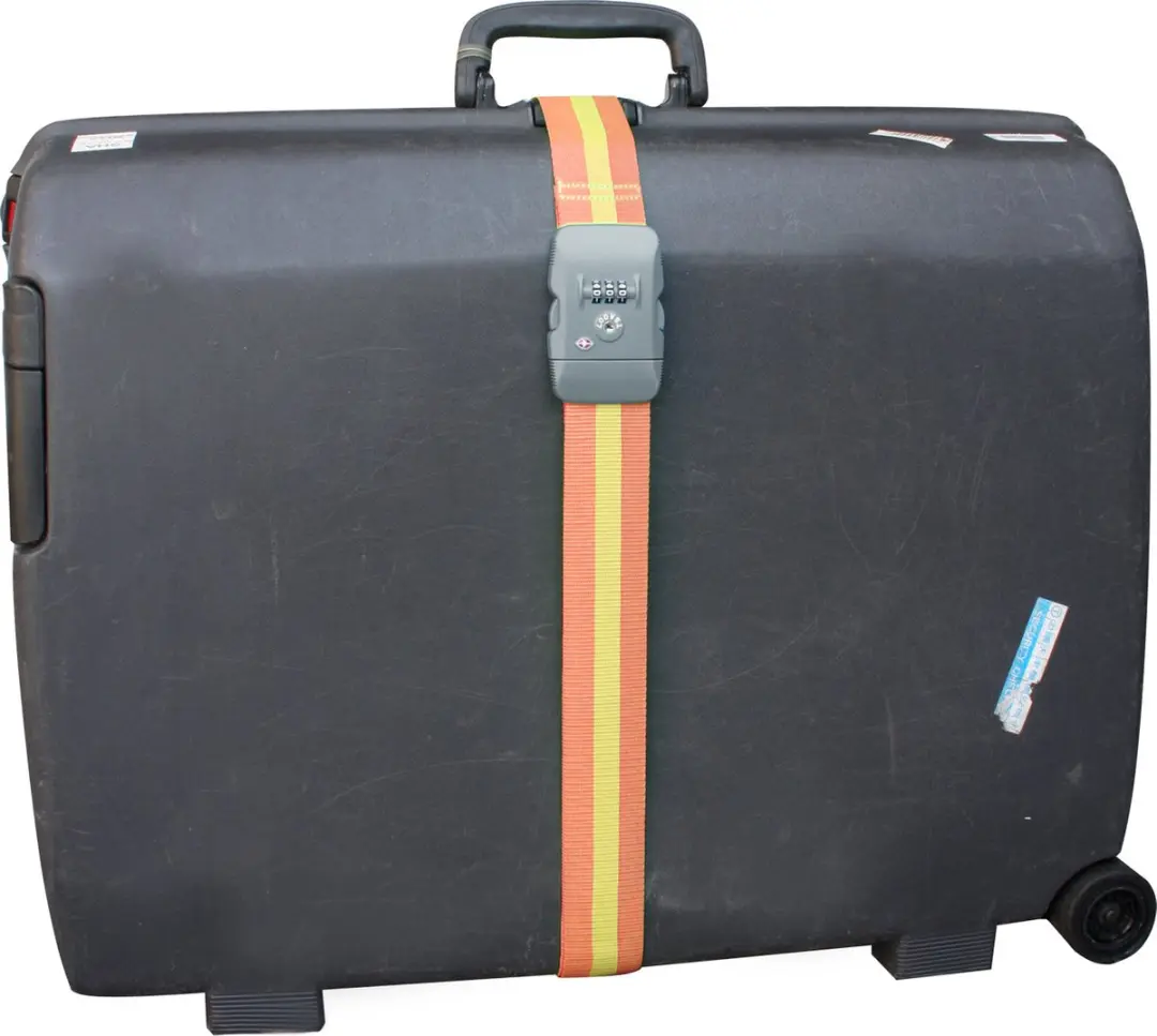 Travelsafe Kofferriem met TSA-slot - Oranje