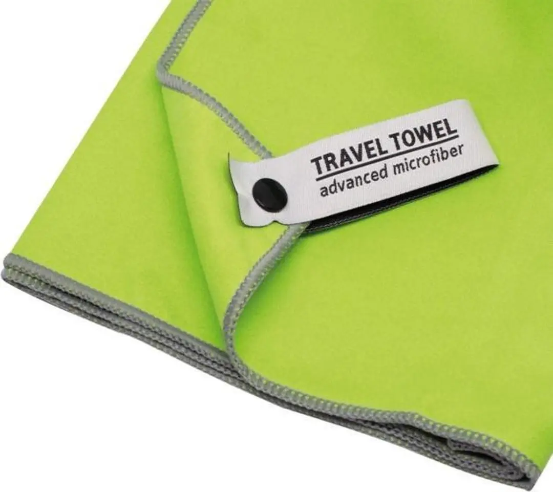 TravelSafe Microvezel Handdoek XS Groen 40x80cm
