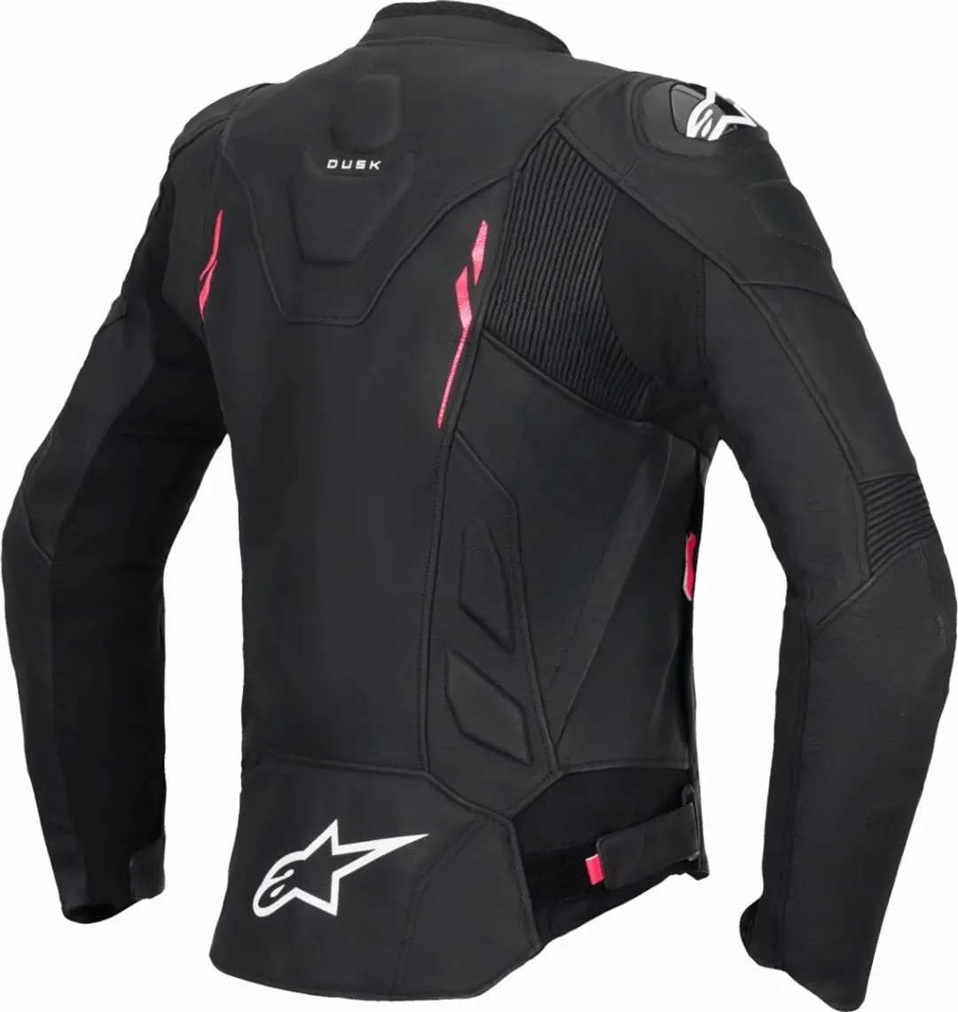 Alpinestars Stella Dusk Dames Motorfietsjas - Zwart/felroze 38