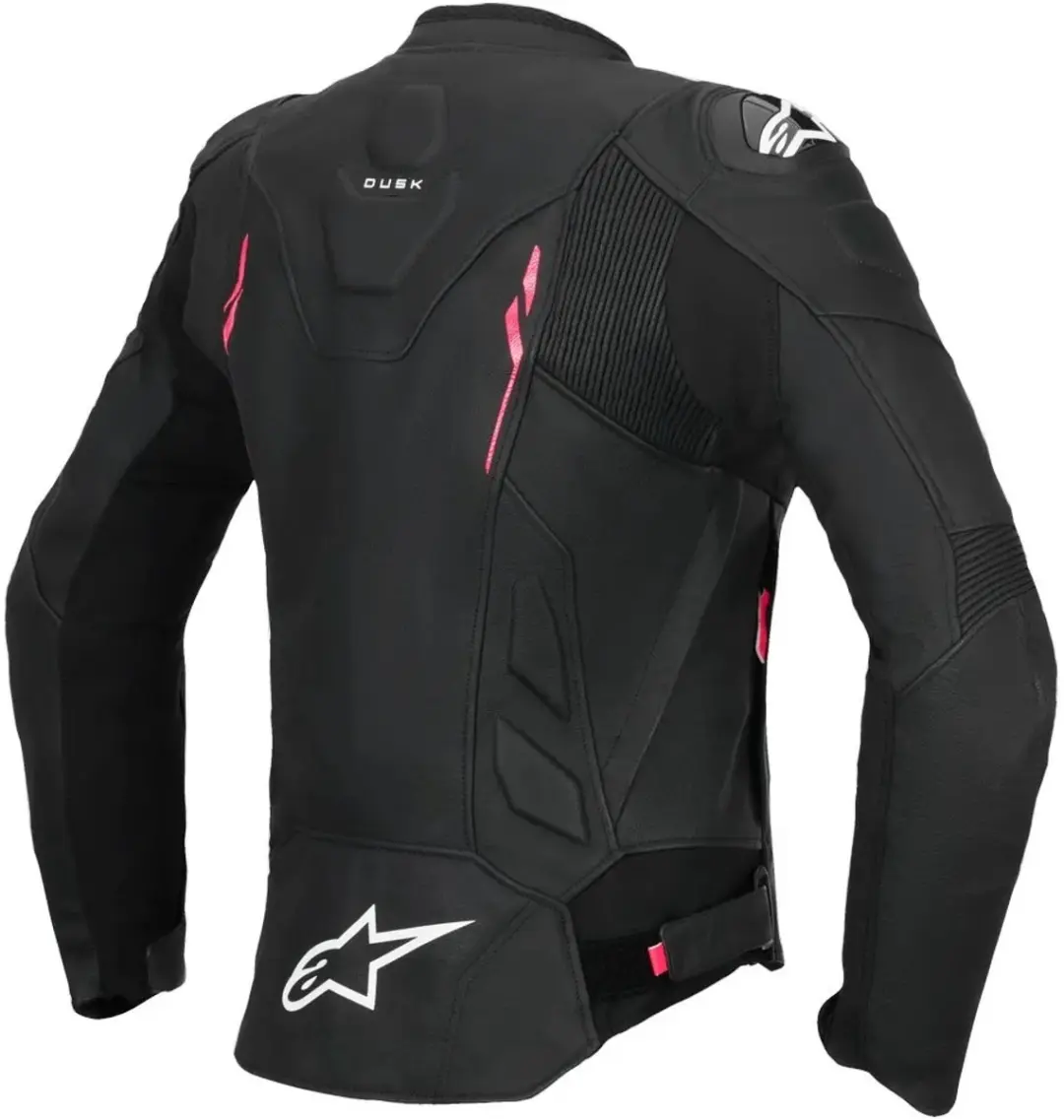 Alpinestars Stella Dusk Dames Motorfietsjas - Zwart/felroze 38