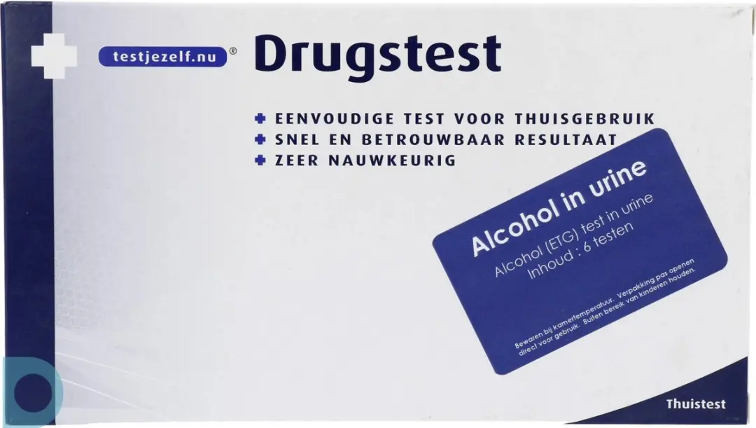 Testjezelf.nu Alcosens Alcoholteststrips