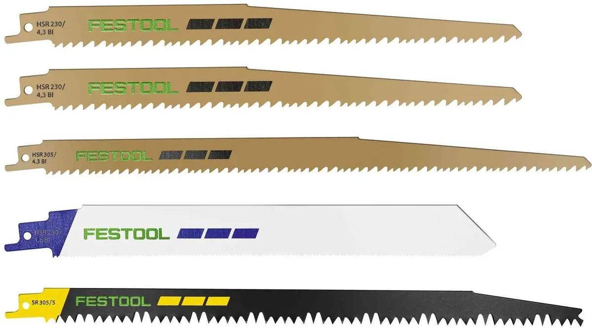 Festool Reciprozaagbladenset RS-Sort 577496