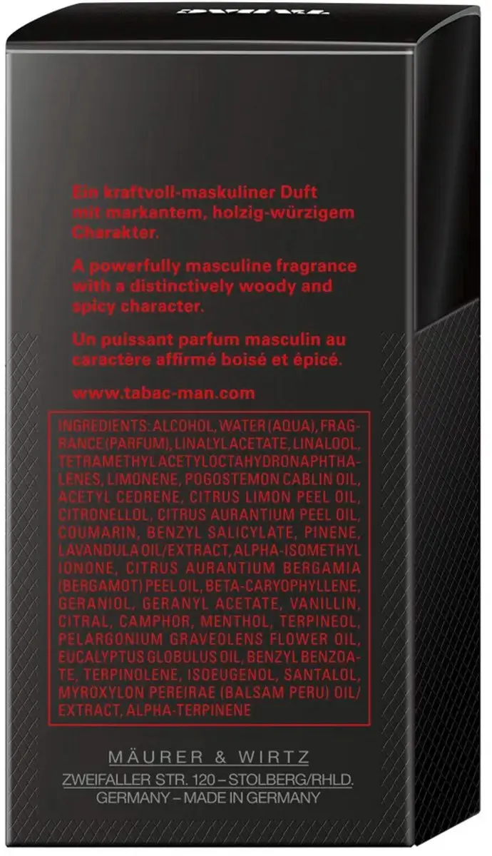 Tabac Natural Eau de Toilette Spray 30ml