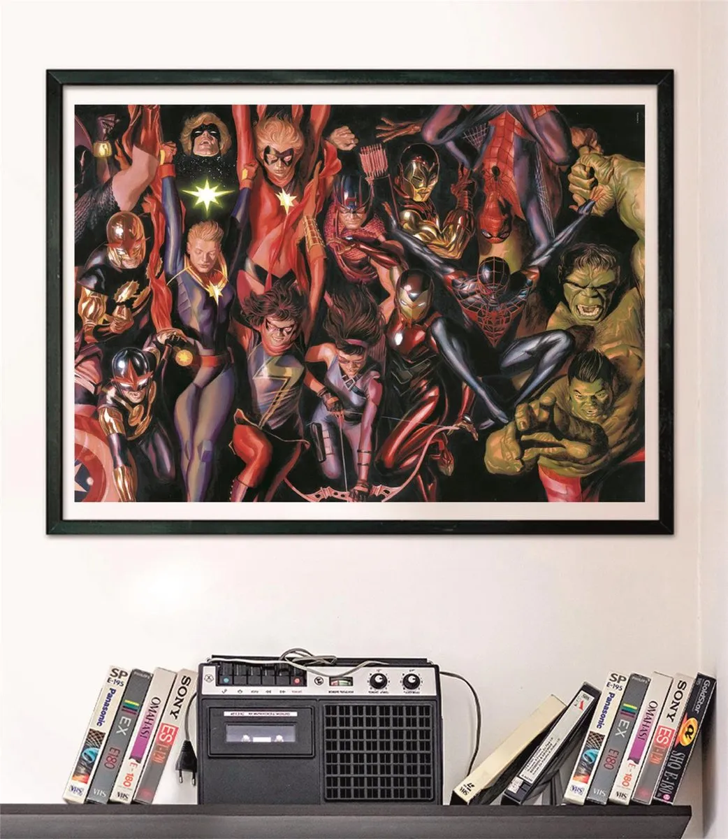 Clementoni Marvel Puzzel 1000 Stukjes - Multi Color
