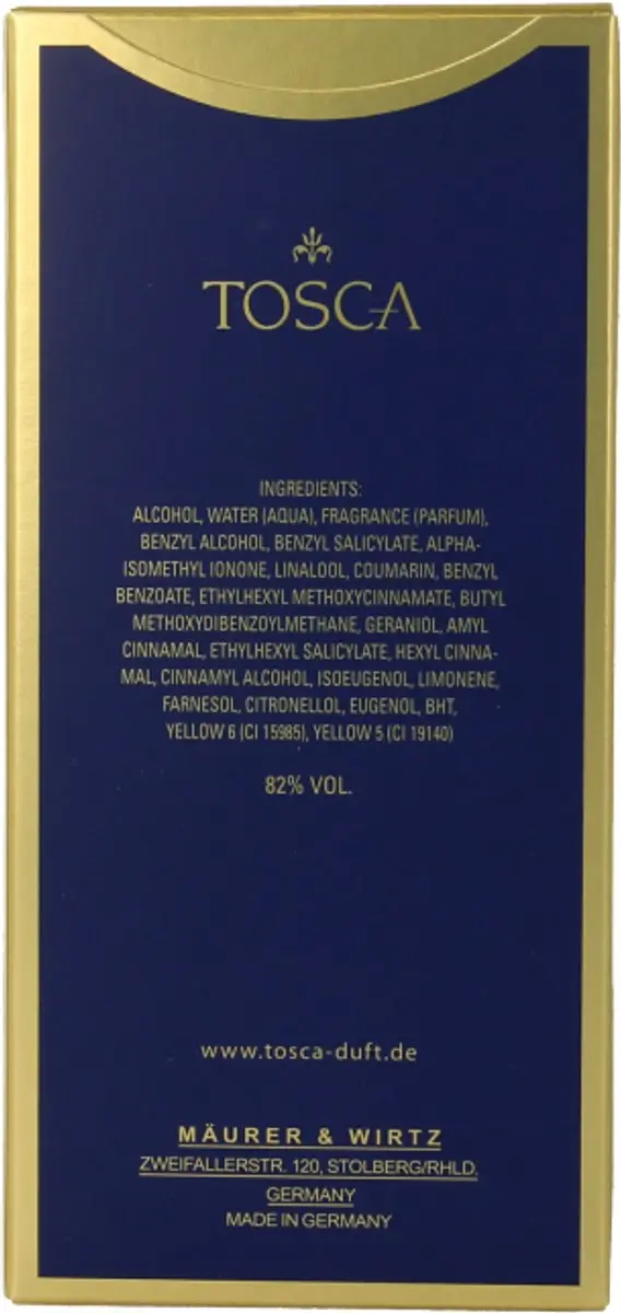Tosca Eau de Toilette 50ml - Vrouwengeur
