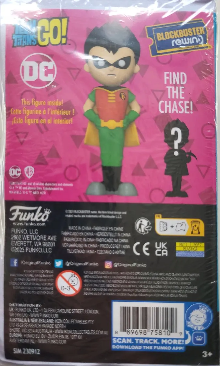 Funko Blockbuster Rewind Teen Titans Go! Robin - Multicolor