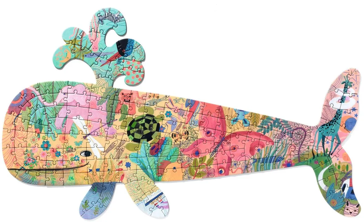 Djeco Puzz'Art Walvis 150 Stuks - Multicolor