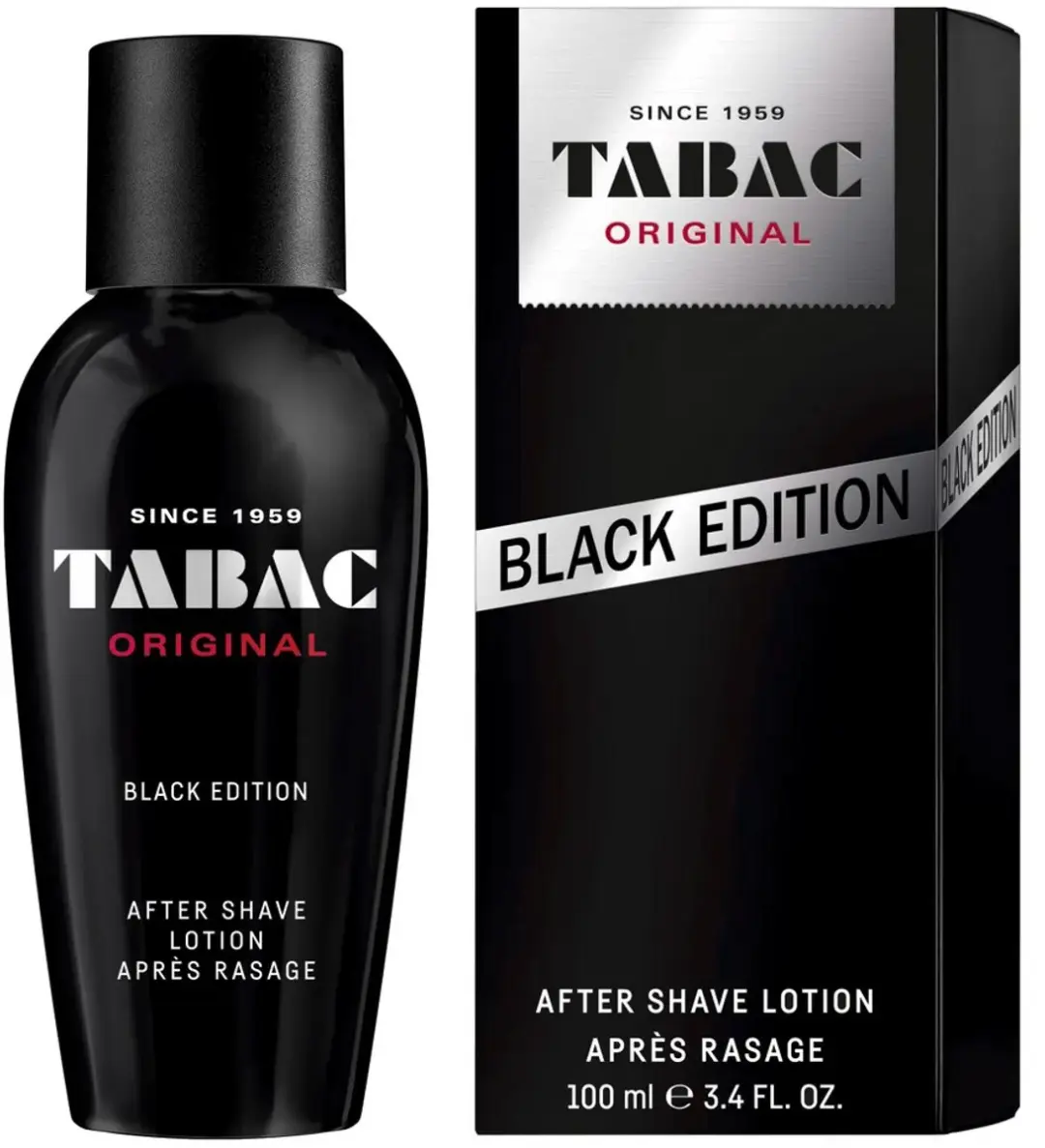 Tabac Original Black Edition Aftershave Lotion 100ml