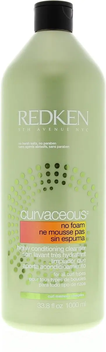 Redken Curvaceous No Foam Shampoo 1000ml