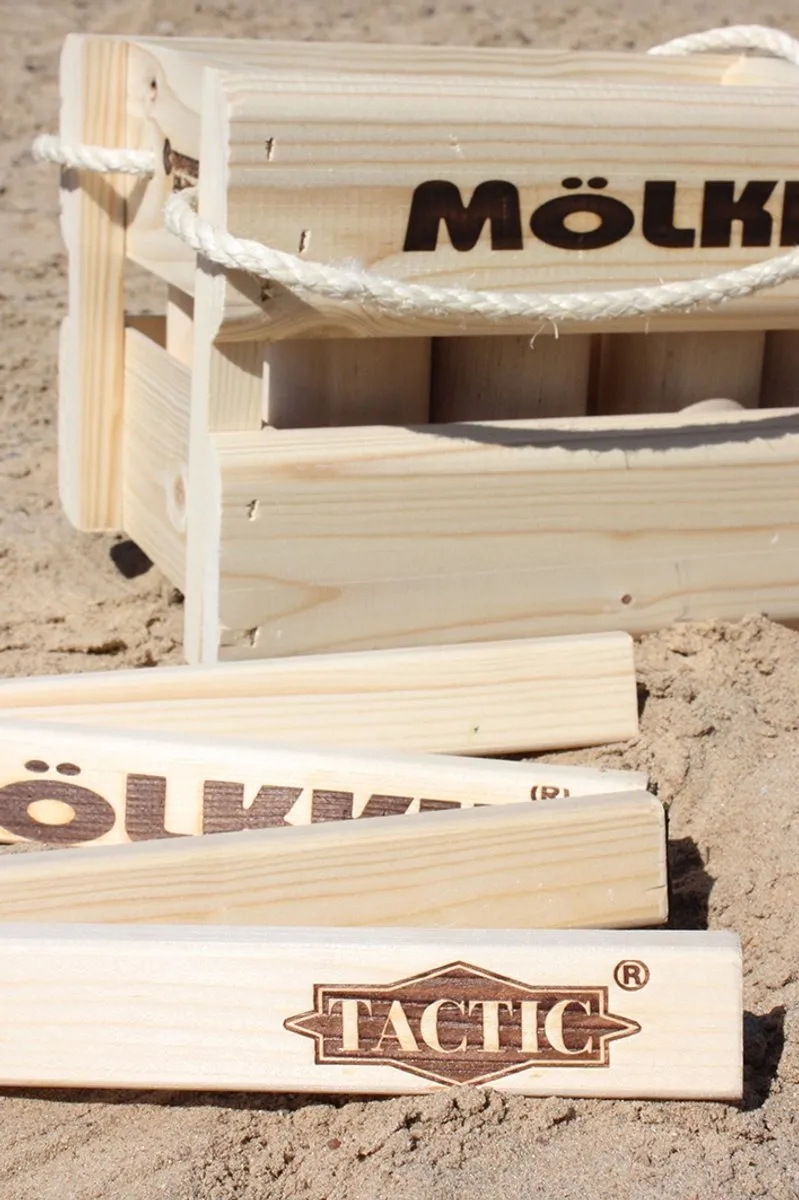 Tactic Mölkky Mölkkaari Werpboog - Origineel Fins Houten Werpspel